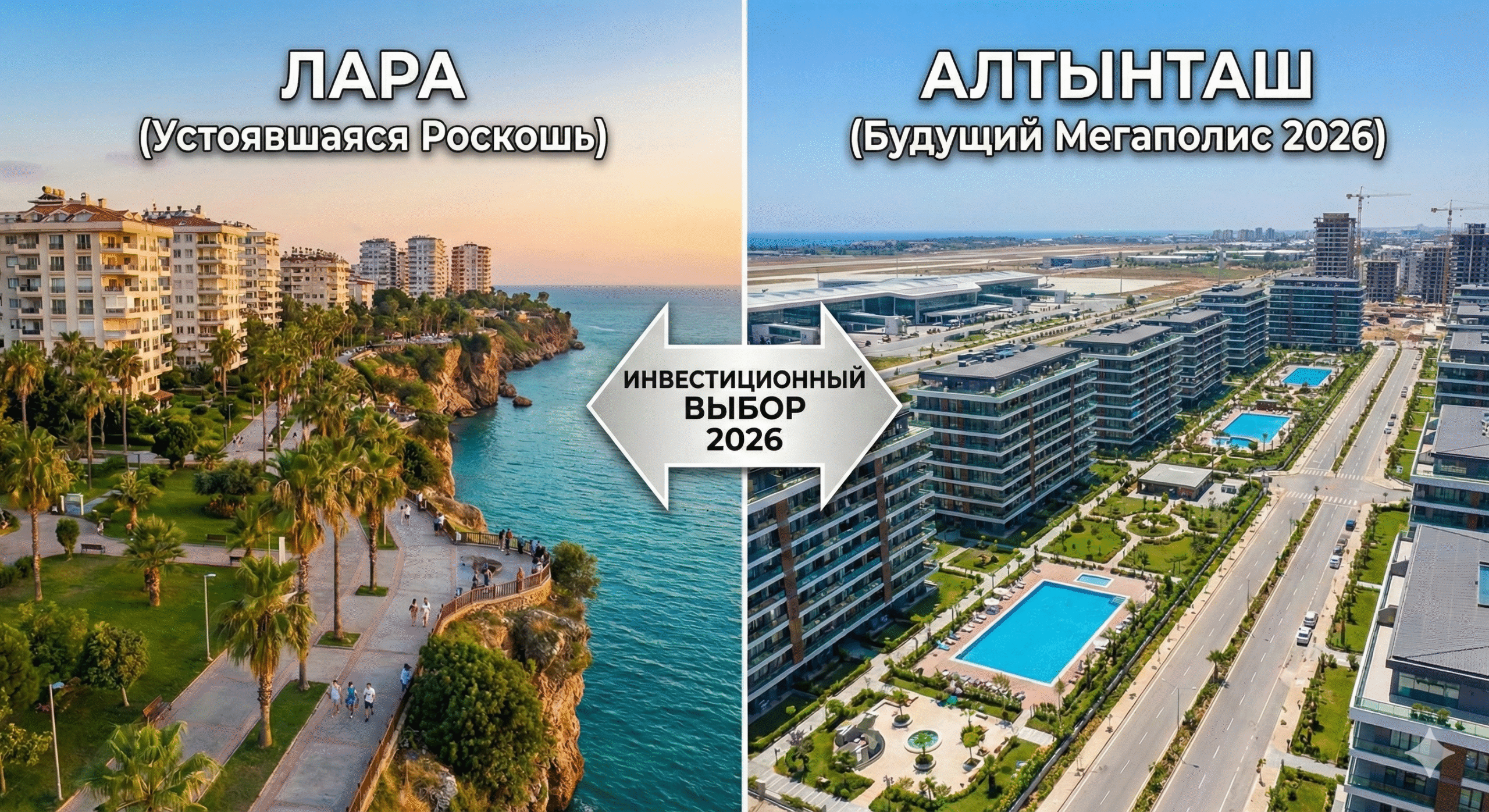 Алтынташ или Лара: Куда нести деньги инвестору в 2026 году? 1 Алтынташ или Лара: Куда нести деньги инвестору в 2026 году? 1