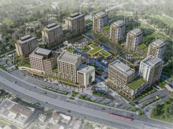 Квартиры класса люкс в шикарном комплексе Luviya в Анталье 12