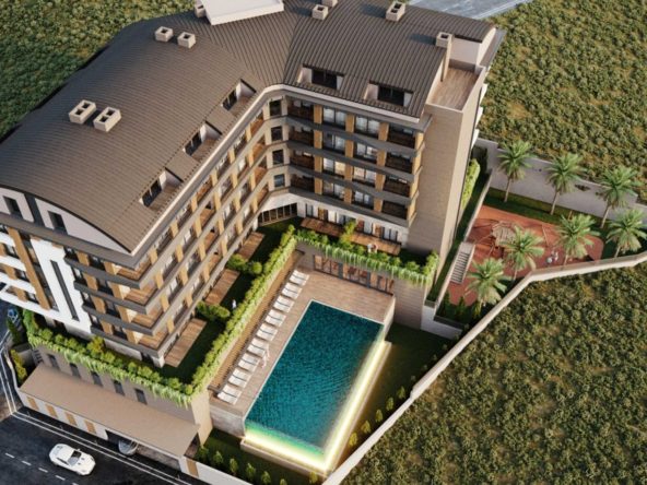 Идеальное жилье с Tuana Park Evleri в районе Коньялты, Хурма 10