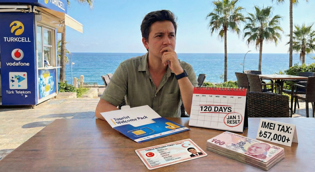 Связь в Турции 2026: Как не переплатить за IMEI и остаться в сети 3