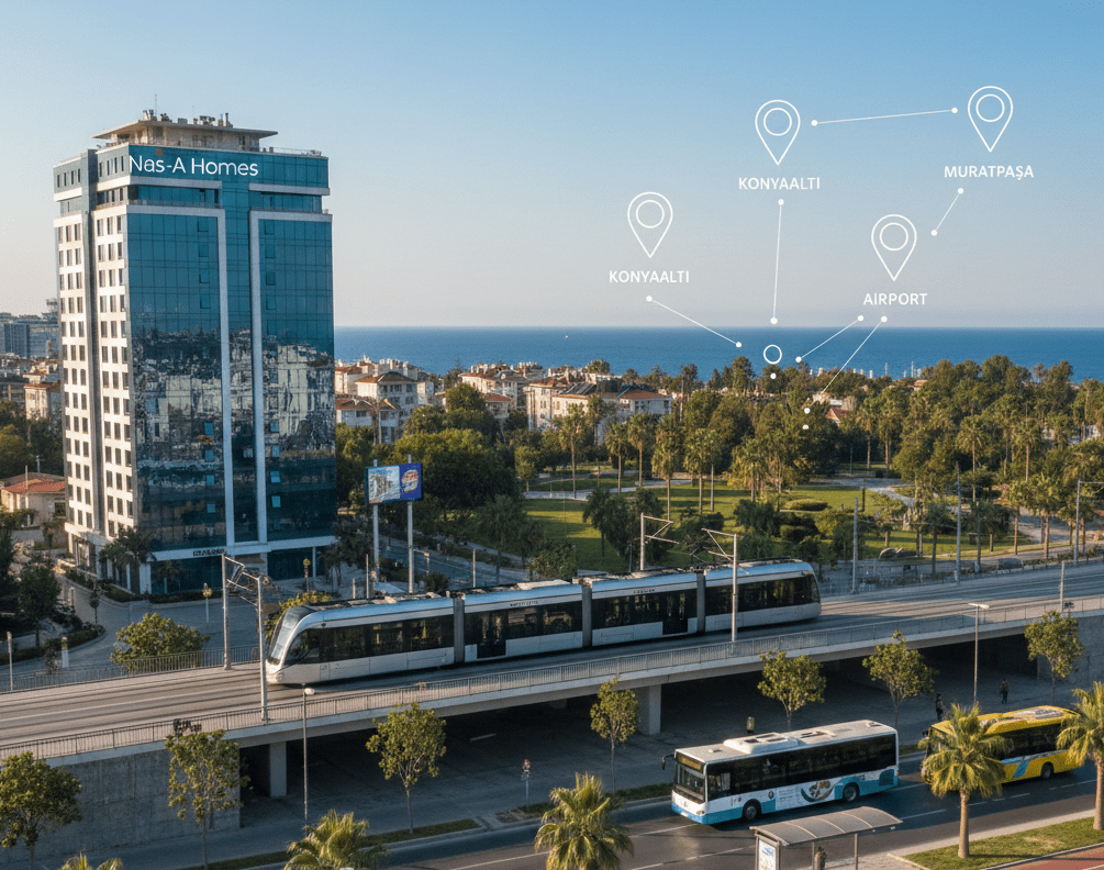 Транспортная карта Анталии: основные виды сообщения 9