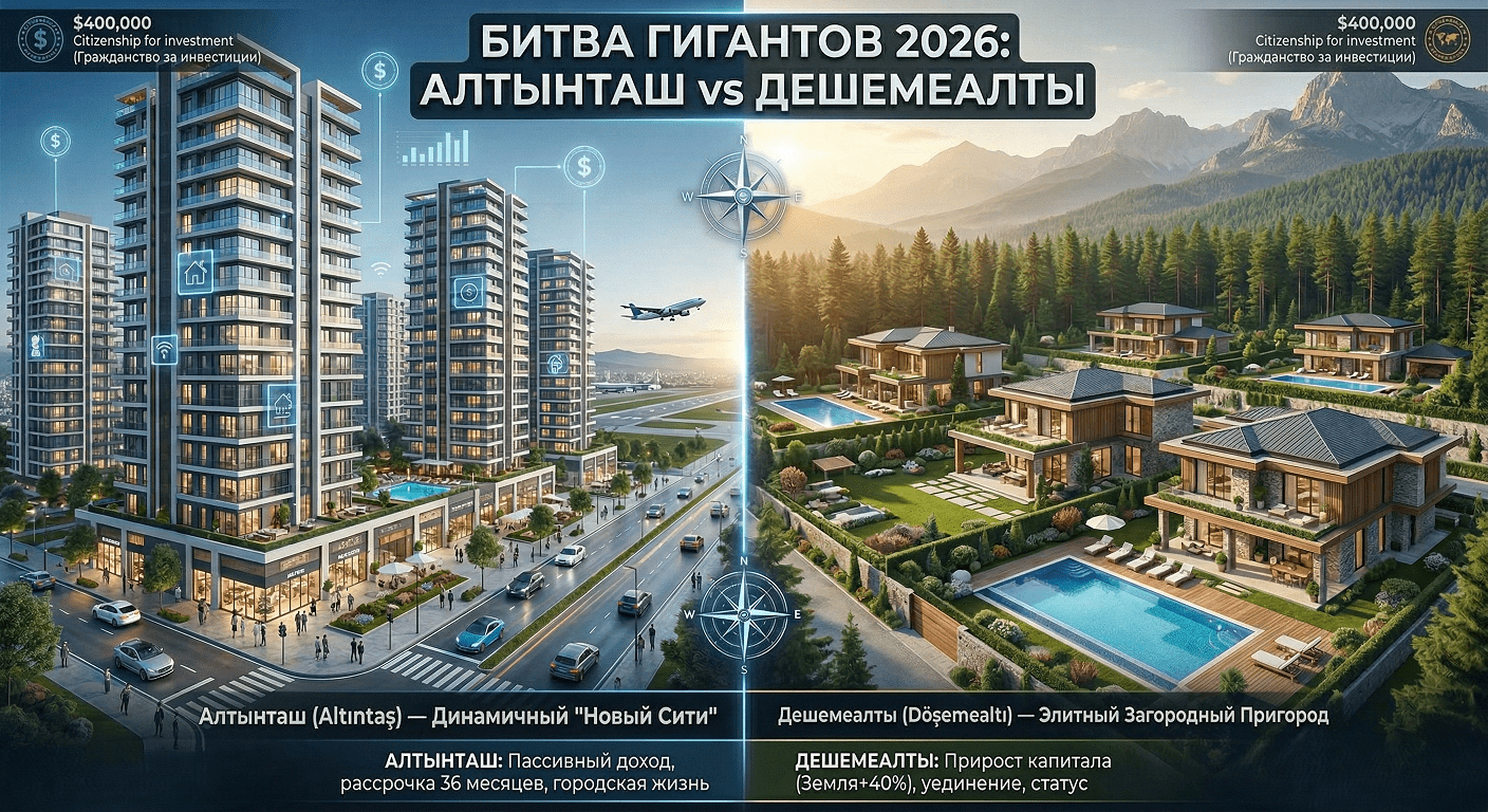 Битва гигантов: Почему в 2026 году инвесторы выбирают между Алтынташем и Дешемеалты. 1
