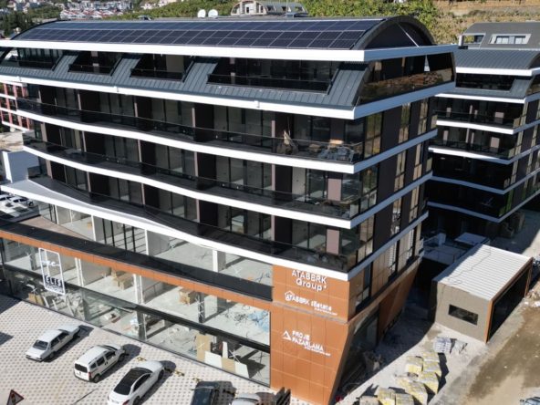 Новая квартира 1+1 в технологичном центре Алании 12