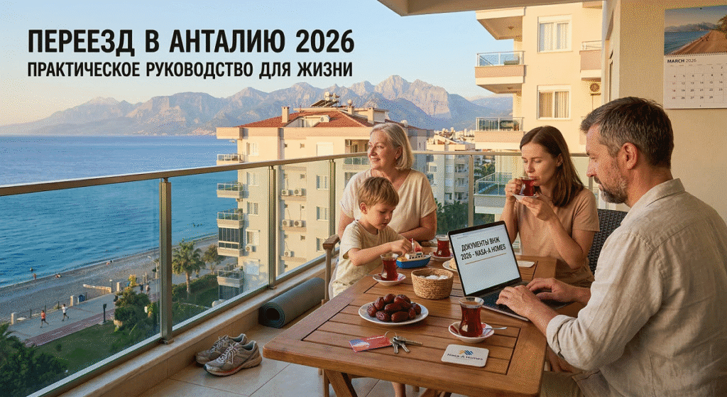 Переезд в Анталию 2026: Практическое руководство для жизни, а не для отпуска 2