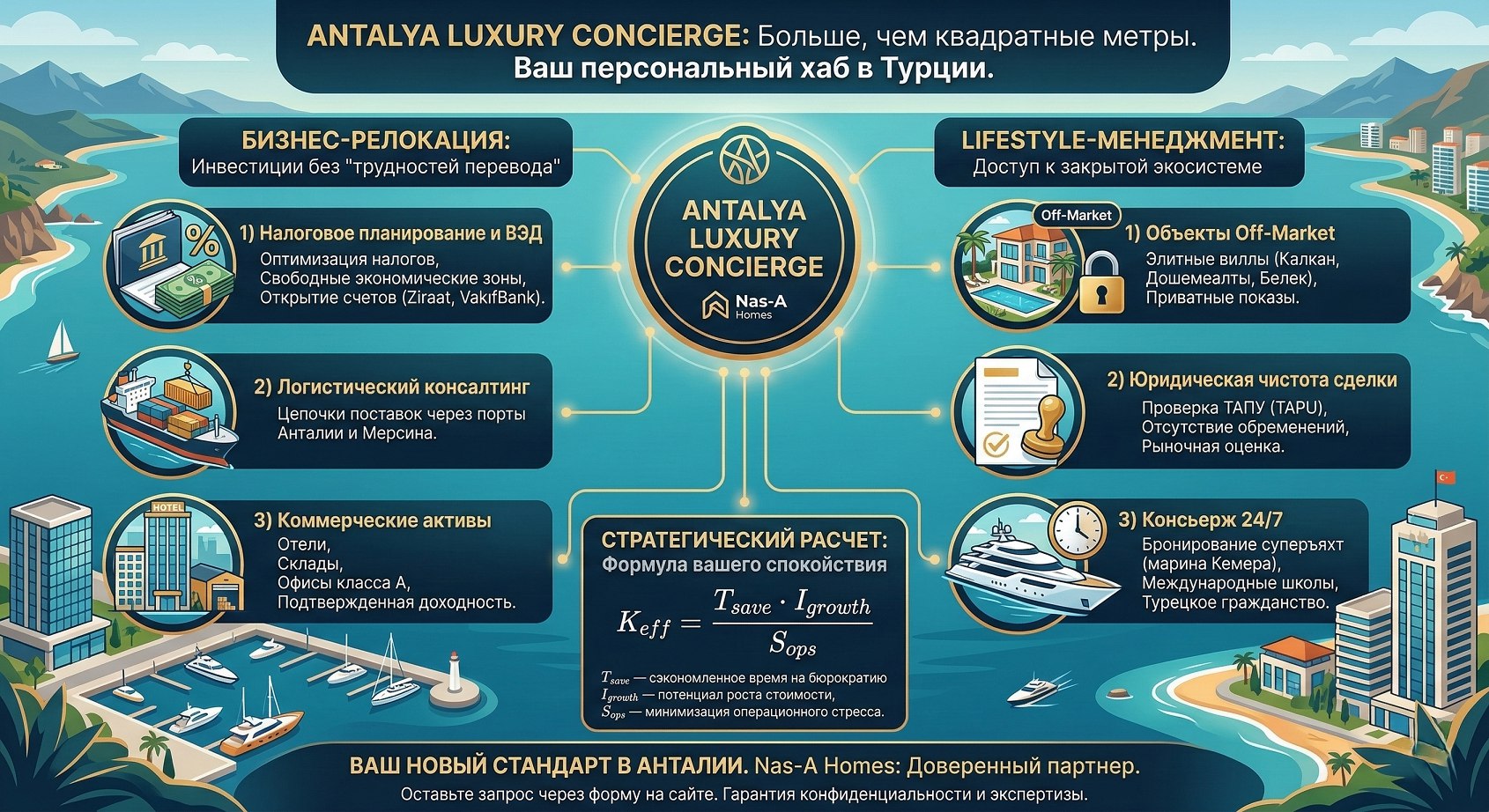 Antalya Luxury Консьерж сервис 1
