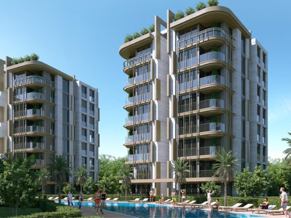 ПРЕМИАЛЬНЫЕ КВАРТИРЫ В НОВОМ КОМПЛЕКСЕ ПОД ГРАЖДАНСТВО И ВНЖ В АНТАЛЬЕ, РАЙОН ЛАРА 4