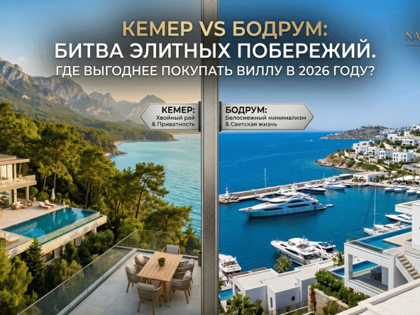 Кемер против Бодрума: Битва элитных побережий. Где выгоднее покупать виллу в 2026 году? 3