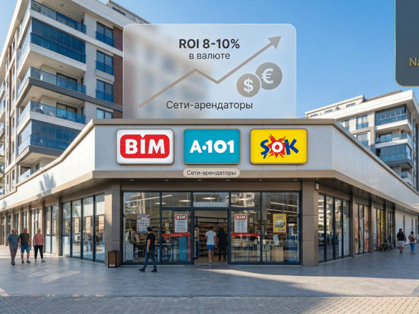 Коммерческая недвижимость в Анталье: Как купить помещение под сетевой ритейл и получать доход в 2026 году 2
