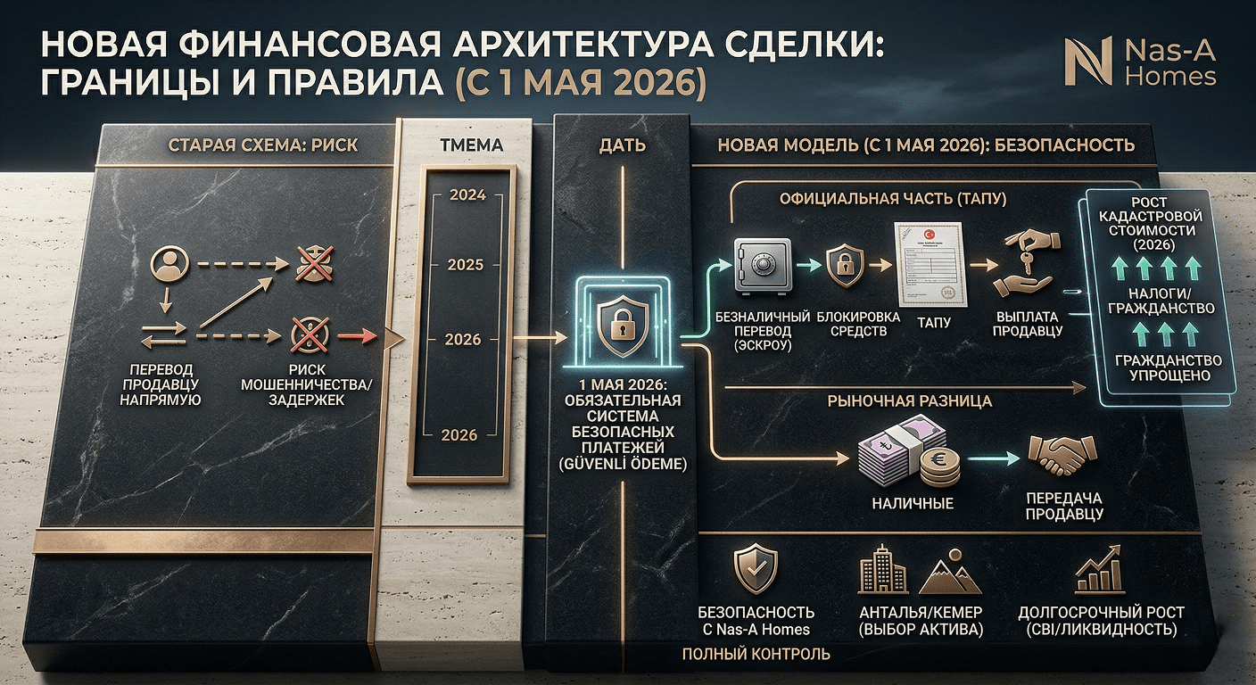 Сделки по-новому: Эскроу-счета с 1 мая, наличные и почему резко выросла кадастровая стоимость 1 Сделки по-новому: Эскроу-счета с 1 мая, наличные и почему резко выросла кадастровая стоимость 1