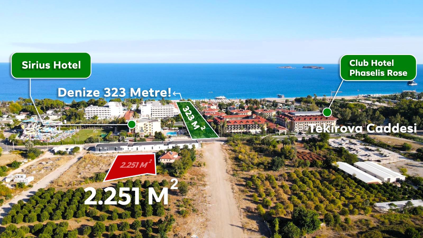 Элитные земли Кемера: Почему инвесторы охотятся за коммерческими участками в Текирове 1