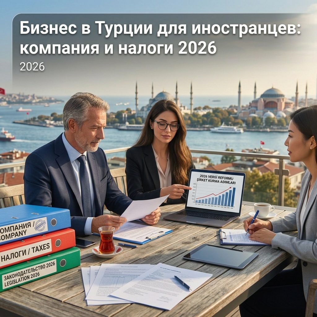 Бизнес в Турции для иностранцев: компания и налоги 2026 5