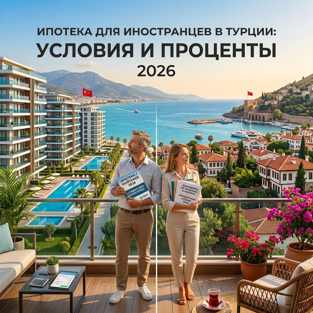 Ипотека для иностранцев в Турции: условия и проценты 2026 5