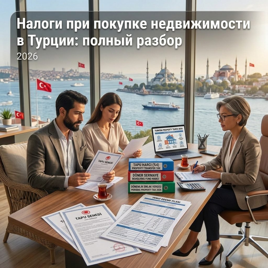 Налоги при покупке недвижимости в Турции: полный разбор 2026 6