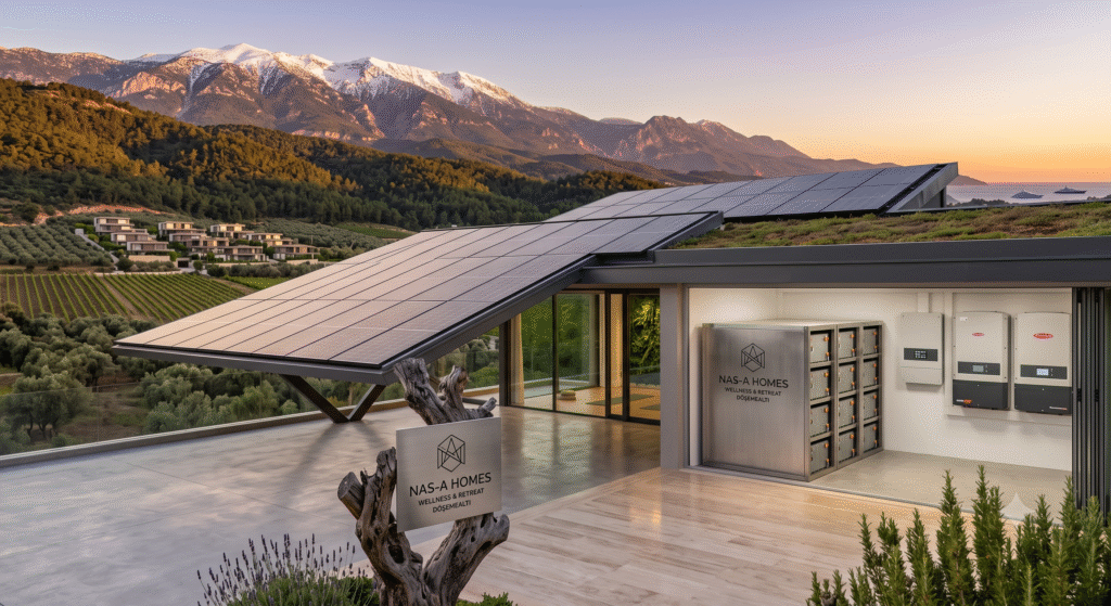 Net-Zero и полная энергонезависимость виллы: солнечная генерация (GES), накопители и зеленый тариф в Турции 5